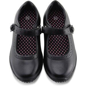 Kids Girl's Mary Jane Design School Black Uniform Shoes‎ Back to School Shoes